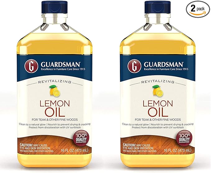 Guardsman Revitalizing Lemon Oil For Wood Furniture - 16 oz (2)