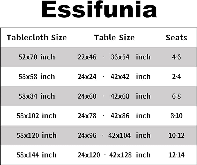 Patriotic Party Plaid Tablecloth Fabric - Rectangular 58x102 Inch Water Resistant Checked Table Cloth for Indoor/Outdoor Use - Table Cover for Independence Day Memorial Day