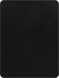 KING MOUNTAIN Fine Linen Repair Patches, Self-Adhesive Linen Fabric Patches, 8X11 inch Extra Size, Multi Color, Can be Used for Linen Sofa Repair and Linen Clothes Repair(Black,8" x 11")