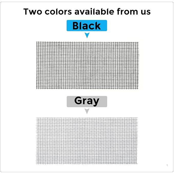 Black Window Screen Repair Tape, 2IN X 35FT (420IN) Screen Repair Kit for Windows or Doors, Strong Adhesive Patch Kit Fiberglass Mesh Tape