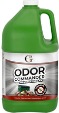 Garbage Commander Odor Commander, Odor Control Spray Bottle, 1 Gallon Refill, Lemongrass Scent - Proudly Made in Canada