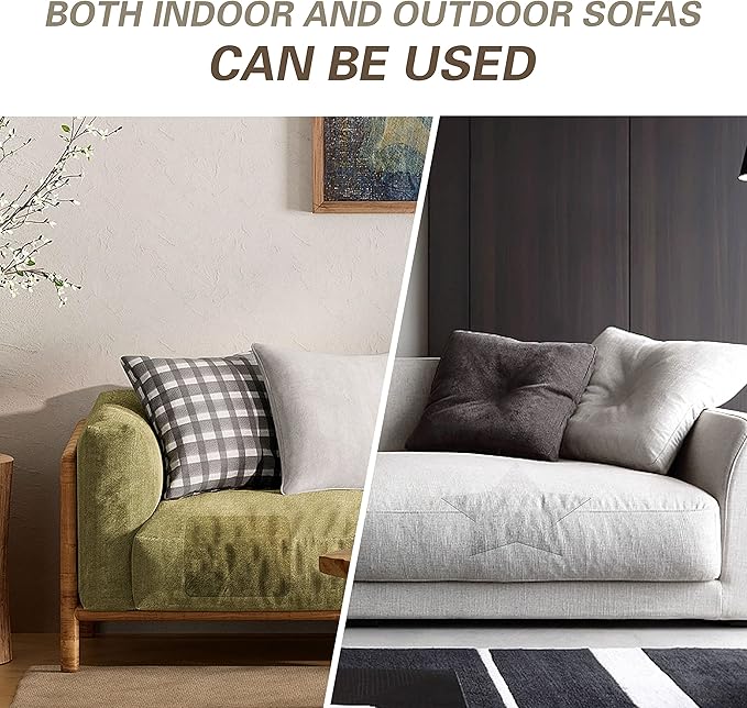 Fine Linen Fabric Patches, Self-Adhesive - 8x11 inch, 2 Pack, Multi Color, For Sofa & Clothes Repair (Dark Grey, 8" x 11" - 2PCS)