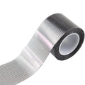 2IN Wide (16.4Ft/5.46Yd/Roll) Window Screen Repair Tape for Windows or Doors, 3-Layer Design - Adhesive Fiberglass Mesh Patch Waterproof Tape, Easy to Cut & Apply, Black, 1 Roll