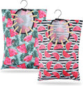2 Pcs Watermelon Clothespin Bag with Hanging Hook 15 X 11 Inch Watermelon Laundry Canvas Clothes Pin Holder Waterproof Clothespin Bag Clothespin Storage Organizer with A Large Opening (Watermelon)