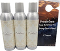 FreshRevive - Cashmere Room Fragrance Spray - Eliminates Odors, Long-Lasting, 3 Pack