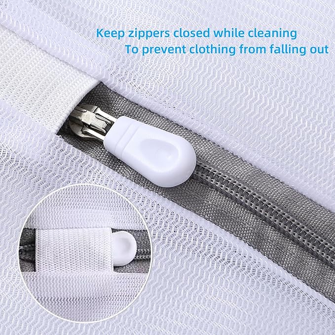 Laundry Bags Mesh Wash Bags Pack of 7 Delicates Bag for Washing Machine for Bra Lingerie Underwear Baby Clothes Socks