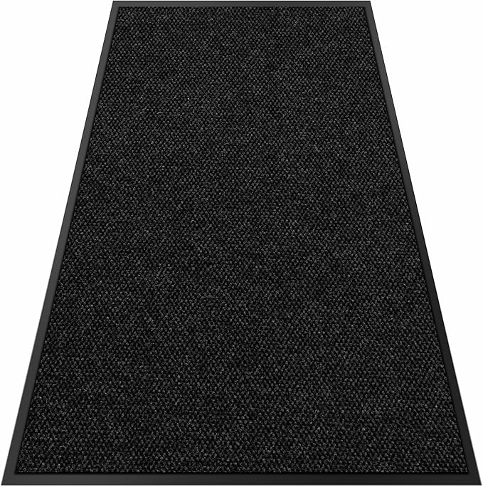 2′ x 61′ Front Door Mat Indoor Outdoor Entrance, Commercial Floor Mat Heavy Duty Dirt Trapper Entryway Doormat, Custom Size Non Slip Rubber Backing Welcome mat, Door Mat for High Traffic Area
