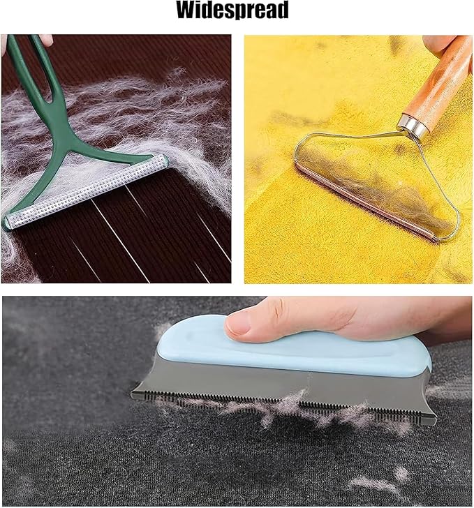 Pet Hair Remover, Portable Dog Cat Hair Remover, Lint Remover, Reusable Pet Hair Removal Tool, Lint Shaver Cleaner Pro, Carpet Scraper for Couch Furniture, Blanket, Clothing, Carpet, Rugs (5)
