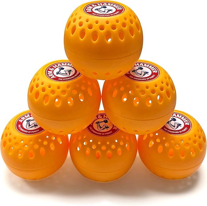 Arm & Hammer Odor Busterz Balls for Long Lasting Freshness, 6 Pack - Deodorizer, Carpet Fresh, Odor Remover, Pet Fresh