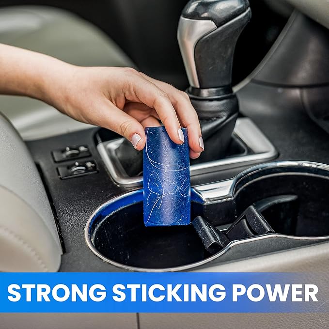 Multi-Purpose, Reusable and Eco-Friendly Hand-Held Cleaner for Hard-to-Reach Areas in Your Home and Car - Removes Debris, Pet Hair, Crumbs and More - 3 Pack