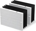 AP-1512HH Air Purifier Replacement Filter Set for Coway Airmega AP-1512HH and and Airmega 200M air Purifier, 2 HEPA and 6 Carbon Filters, Compared to Part #3304899