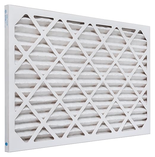Aerostar 16x25x1 MERV 8 - 4 Count - High Efficiency Pleated HVAC, Furnace & Air Conditioner Filters - Removes Dust, Lint, Mold & Allergy-Causing Pollen