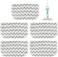 Sgizoku S1000 S2001 Steam Mop Replacement Pads for Shark Steam Mop S1000 S1000A S1000C S1000WM S10001C S1200 & S2001 SteamSpot Steam Mop - Dirt Grip, Washable & Reusable for All Floor Clean - 5Pack