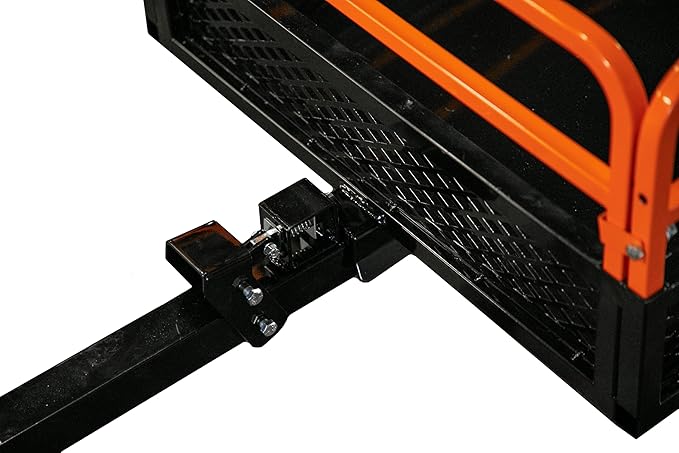 Impact IMPLEMENTS® 1500lb Utility Cart Cargo Trailer with Solid Steel Floor for Lawn/Garden Tractors, ATV's, UTV's and More. Original Design with USA Trademark. Pivoting Feature for Precise Unload.