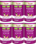 4 inch Lint Roller Refills Only Compatible with Scotch-Brite Pet Hair Pickup Extra Sticky Lint Roller for Couches Clothes and More 90 Sheets per Refill 6 Pack 540 Easy-Tear Adhesive Sheets Total