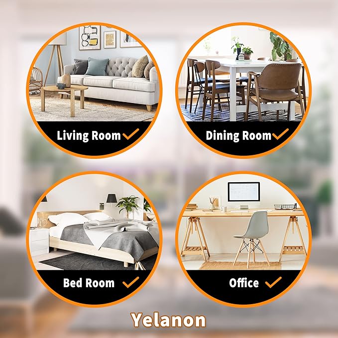Furniture Sliders 20 pcs-2 1/2” Square Furniture Sliders for Carpet Furniture Pads Hardwoods Floors, Heavy Duty Furniture Movers Sliders Reusable Furniture Moving Pads Floor Protectors for Carpet