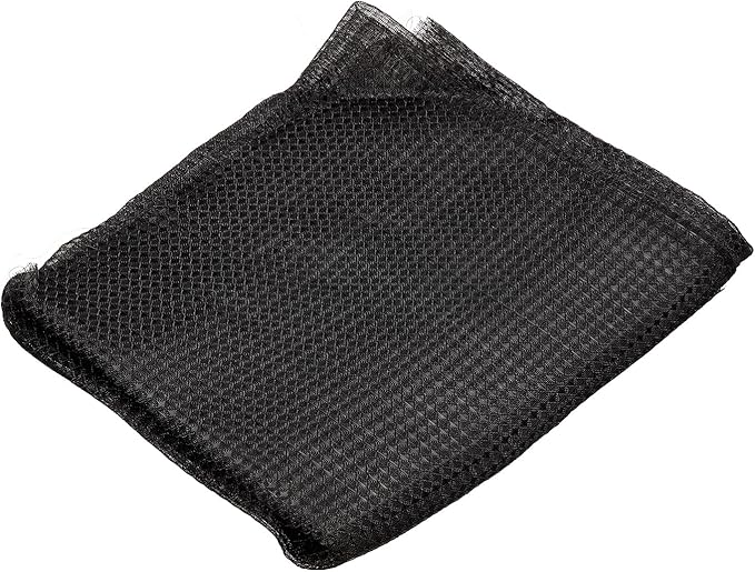 PATIKIL 47.2" x 39.4" Air Conditioner Air Filter Material, Plastic Dustproof Filtering Mesh Screen Replacement for Air Conditioning, Black
