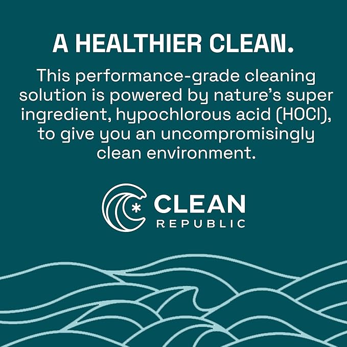Clean Republic Multi-Purpose Disinfectant, Cleaning Spray, 32 Fluid Ounce Bottle