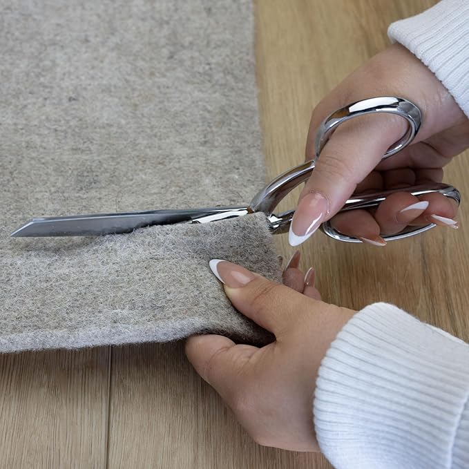 RUGPADUSA - Eco-Plush - 7'x9' - 3/8" Thick - 100% Felt - Extra Cushioned Rug Pad - Available in 3 Thicknesses, Many Custom Sizes