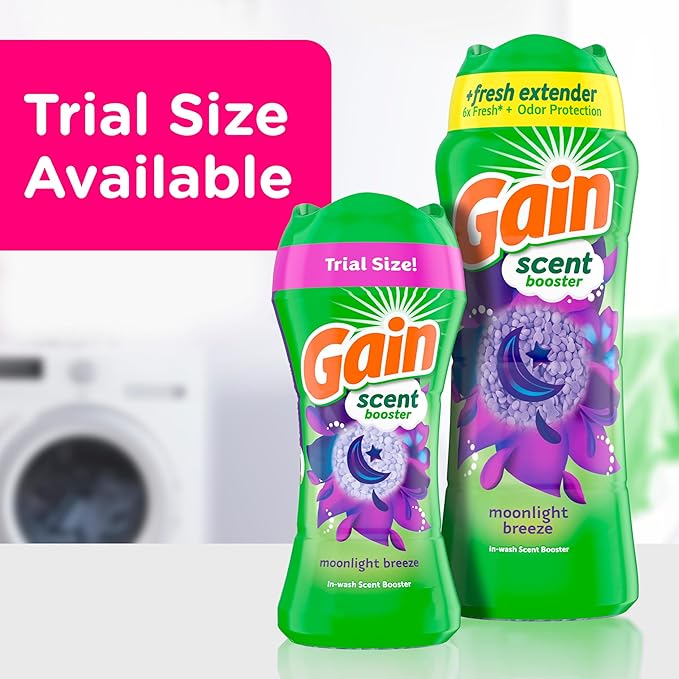 Gain Fireworks In-Wash Scent Booster Beads, Moonlight Breeze, 12.2 oz
