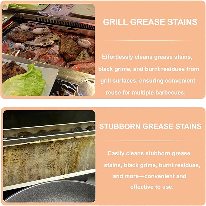 2 PCS Stainless Steel Scrapers – Multifunctional Scraper Cleaning Tool for Cookware, Stovetop, Adhesive, Oven Racks, Grout, Grill & Glass, Durable Scraper for Kitchen & Home, Fridge Cleaning