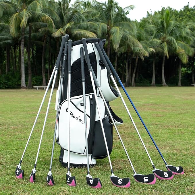 Golf Iron Covers for Golf Clubs Neoprene Golf Iron Cover Set 11pcs/10pcs Golf Iron Headcovers Golf Club Head Covers Fit All Brands