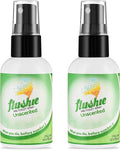 Flushie Pre-Toilet Sprays for Poop Travel Size Toiletries Bathroom Spray for Poop Spray for Toilet Deodorizer Traveling Essentials Poop deodorizer Poop Odor eliminator