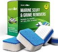 Marine Scuff Erasers | Magic Sponge Pads for Boats | Effectively Remove Dirt, Grease, Grime | Premium Boat Accessories, Boat Accessories & Boating Essentials | Boat Cleaning Supplies