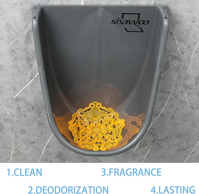 Urinal Screen Deodorizer (12 slice) Urinal Cakes Anti-Splash Odor Protection for Toilets in Bathroom Office Stadiums Schools with Free Gloves - 12 slice Ocean Breeze Scent