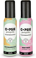 Oopsie Poopsie - Mediterranean Sage and Berry Fresh- Before & After You Go Toilet Spray 2oz Each - Gift Set - Portable Odor Eliminator - 2 Pack
