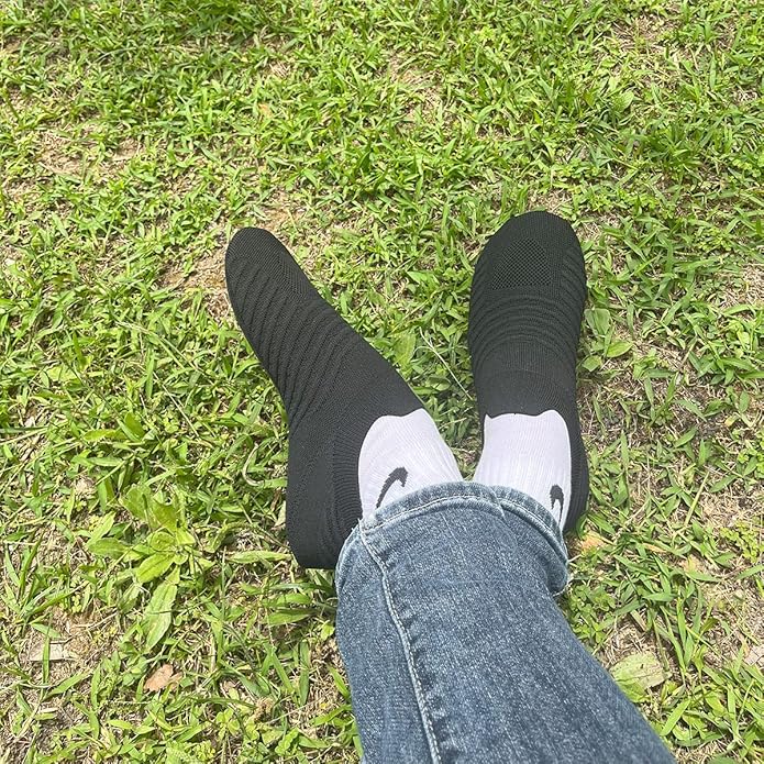 Adult Indoor House Slippers Socks Lightweight Non Slip Grip House Home Shoes for Women Men