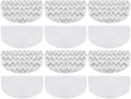 12 Pack Steam Mop Replacement Pads Compatible with Bissell Powerfresh Steam Mop 1940 1806 1544 2075 2685A 2181 2814 Series, Model 1940A 1940W 19405 2075A 2685A 5938, Microfiber Washable, Reusable