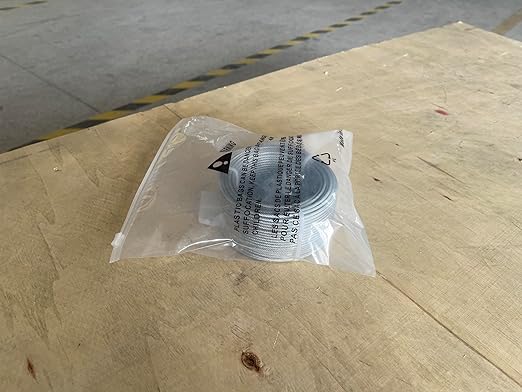 1/8" Wire Rope Kit, 100 Ft PVC Coated Steel Cable Guide Wire Tensioner Strainer Kit w/ 7×7 Strand Core Steel Wire for String Light Hanging Kit/Decking & Stair Railings/Shade Sails/Clothes Line