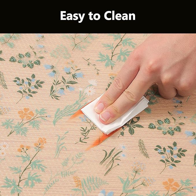 INNOLITES Shelf Liners for Kitchen Cabinets – Drawer Liner Waterproof & Oil-Proof, Non-Adhesive EVA Mat – Durable & Washable – for Shelves, Cupboard, Dresser 11.8" x 236"