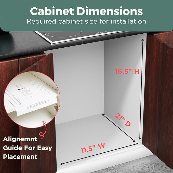 HOLDN’ STORAGE Two Tier Pull Out Cabinet Organizer, Individual Sliding Drawers - Heavy Duty Metal with Lifetime Limited Warranty - Anti Rust Chrome Finish - 11" W x 21”D x 16.5" H