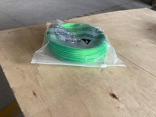 1/8" Wire Rope, 100 Ft PVC Coated Wire Cable Metal Steel Cable Trellis Kit, Multi-use Clothes Line for T Post/Climbing Grapevines Plants Outdoor/String Light Hanging Kit