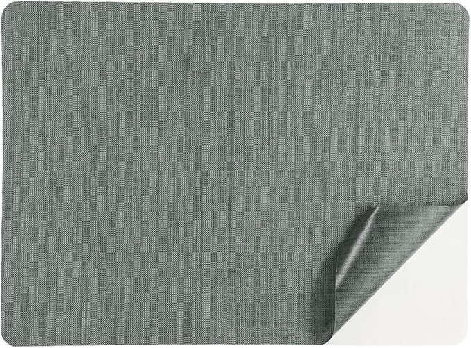 PATIKIL Linen Repair Patch, 8 x 11 Inch Self-Adhesive Linen Fabric Repair Patches for Sofa Couch Clothes Handbag Tents Car Seats Furniture, Dark Gray