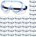 Yunsailing Protective Safety Goggles Lab Over Glasses Clear Anti Fog Eye Protection Goggles for Men Women