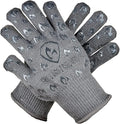 Grill Armor Oven Gloves 932°F Extreme Heat & Cut Resistant Oven Mitts with Fingers for BBQ, Cooking, Grilling, Baking – Accessory for Smoker, Cast Iron, Fire Pit, Camping, Fireplace, Griddle & More