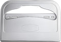 EZbrnd Wall Mount Half-Fold Toilet Seat Cover Dispenser for Commercial/Washroom/Office, Seat Cover Paper Sold Separately, Spray Silver, 3100S-EZ