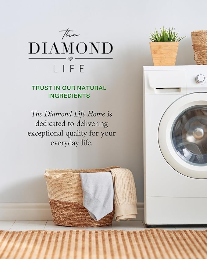 Home "CASHMERE" Laundry Detergent Powder & Laundry Booster – Ultra-Concentrated Peachwood & Patchouli Scent – Plant-Based, Stain-Fighting, HE Safe, Gentle on Skin – 32 oz / 64 Loads