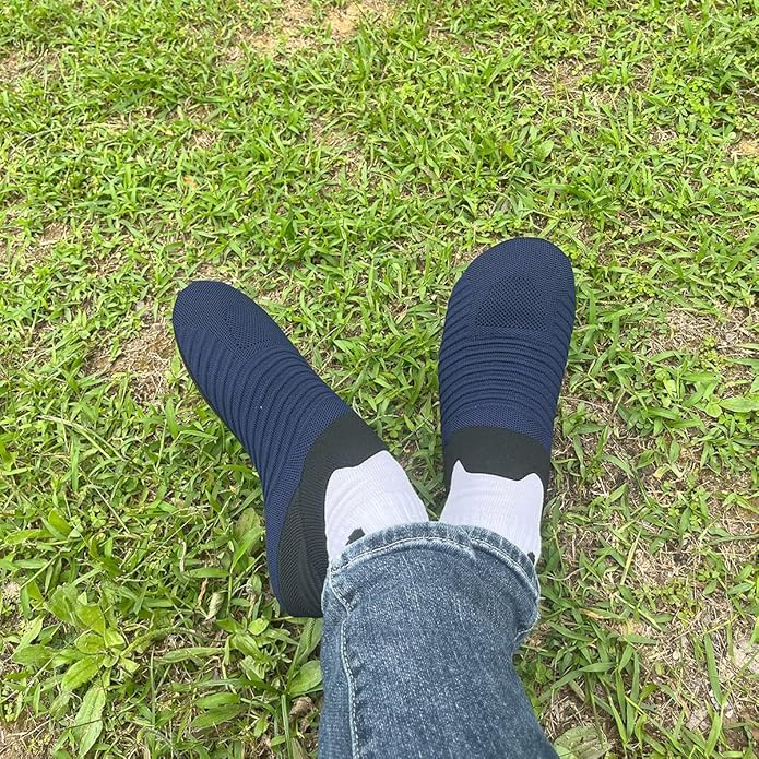 Adult Indoor House Slippers Socks Lightweight Non Slip Grip House Home Shoes for Women Men
