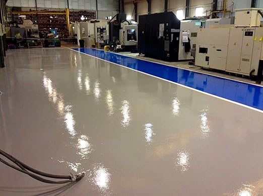 Colored Epoxies 10022 Light Beige Epoxy Resin Coating Made with Beautiful and Vibrant Pigments, 100% Solids, for Garage Floors, Basements, Concrete and Plywood. 3 Gallon Kit