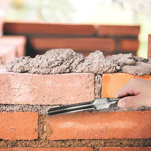 Goldblatt 4 Pieces Tile Grout Masonry Mortar Bag Set, Includes 3 Pieces Tear Puncture Resistant Grout Bag & 1 Piece Brick Jointer for Tile Installation Work