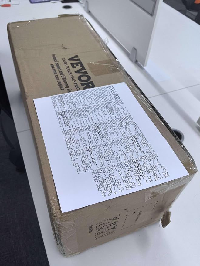 VEVOR Storage Shelves, 2500 lbs, 5 Tier Heavy Duty Garage Shelving, 18" D x 48" W x 72" H Adjustable Metal Shelves for Industrial Shelving Unit Utility Shelf, for Kitchen, Warehouse, Basement, Orange