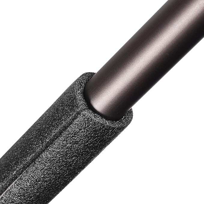 uxcell Foam Tube 1.64 Ft Length 1.17in ID 1.56in OD Hollow Pipe Cover for Protecting Pipes and Heat Preservation Black 4 Pack