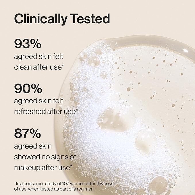 Honest Beauty Gentle Gel Daily Face Cleanser | Calms, Refreshes, + Hydrates | Vegan + Safe for Sensitive Skin | 5 fl oz