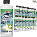 MAXTITE Sodium Percarbonate (32 lbs total - 16 pack of 2 lbs bottles) - 100% Pure Solid Hydrogen Peroxide/Oxygenated Bleach - Home & Laundry Multi-Use Cleaner - HDPE w/Resealable Child Resistant Cap