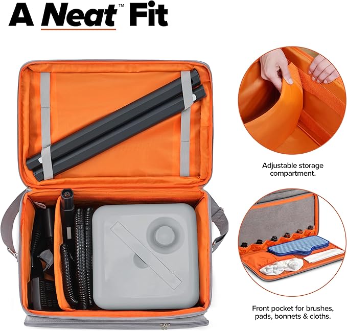 Dupray Neat Plus Steam Cleaner with 18-Piece Accessory Kit (incl. the Awesome Bag) A powerful multi-purpose steamer. *Kills 99.9% of Bacteria & Viruses