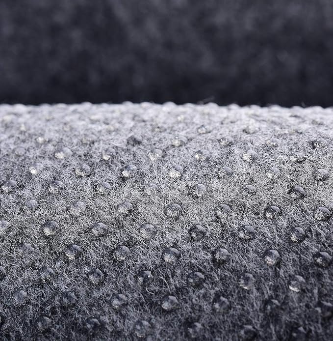 Ultra Strong Anti-Slip Rug Felt Pad 2 x 4 Feet Non Slip Area Gripper, Thin Profile Non Skid Carpet Mat Keep Your Rugs in Place- Gray